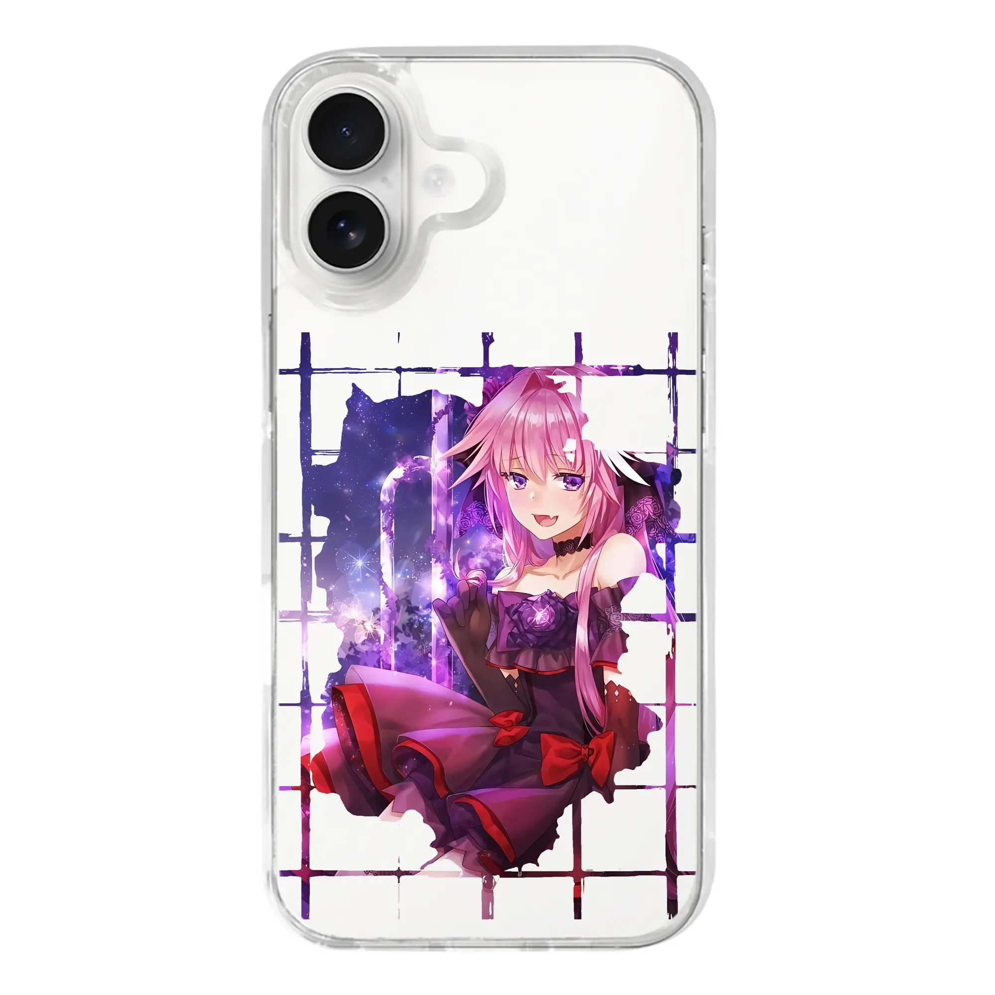 FGO グッズ,アストルフォ - iPhone 17シリーズ 透明スマホケース – 薄型・耐衝撃・精密フィット保護カバー